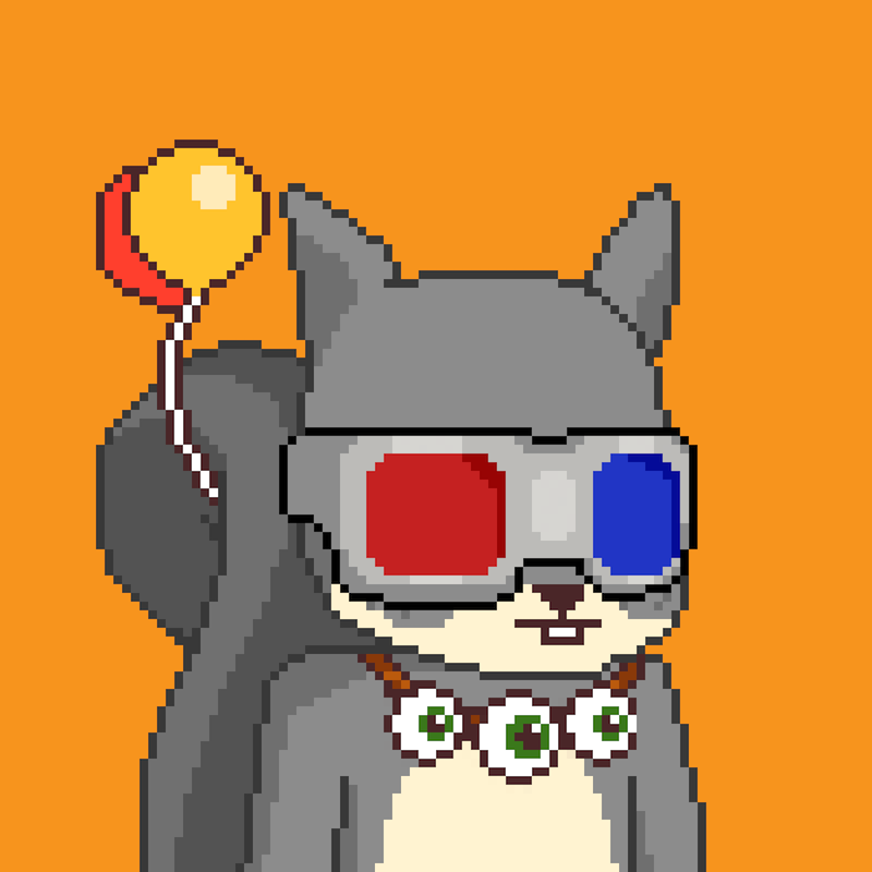 Pixel Squirrels #251